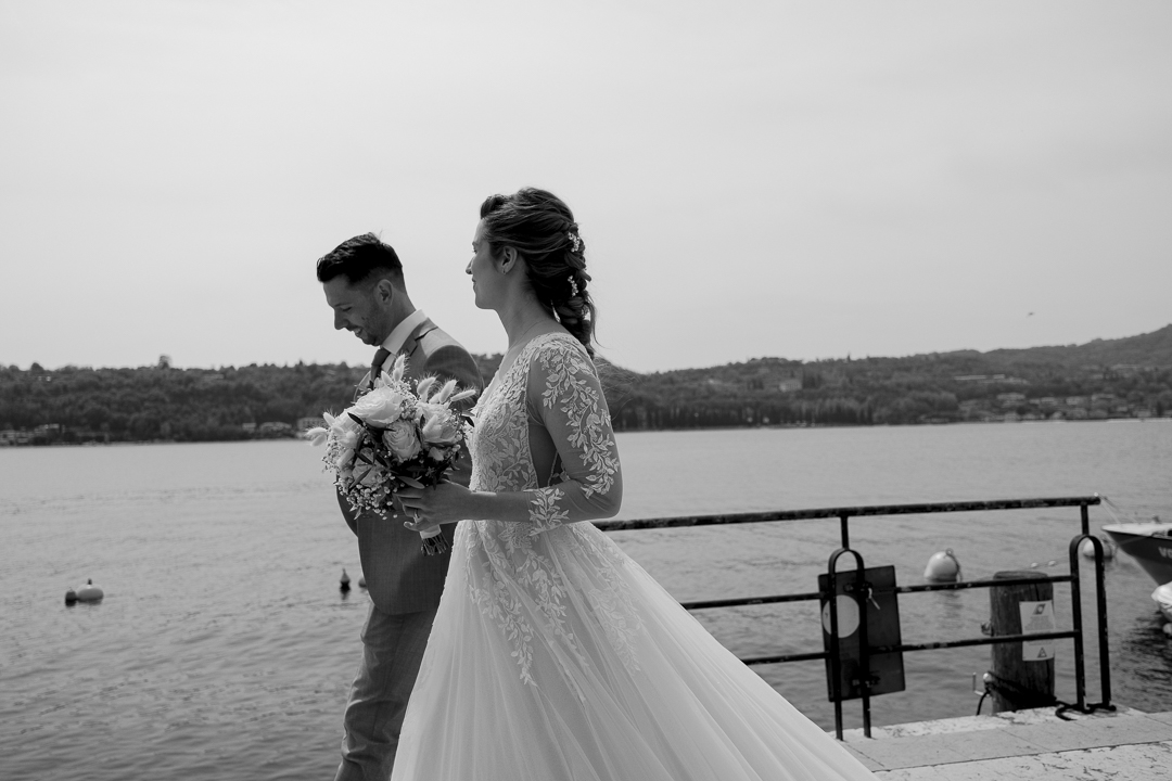 Servizio fotografico matrimoniale sul Lago di Garda
