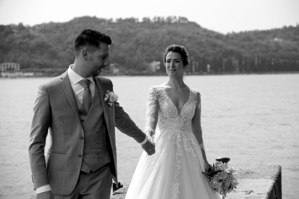 Servizio fotografico matrimoniale sul Lago di Garda